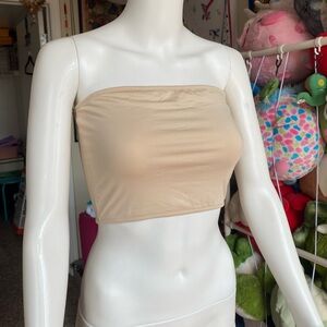Amazon Tan tube top size small